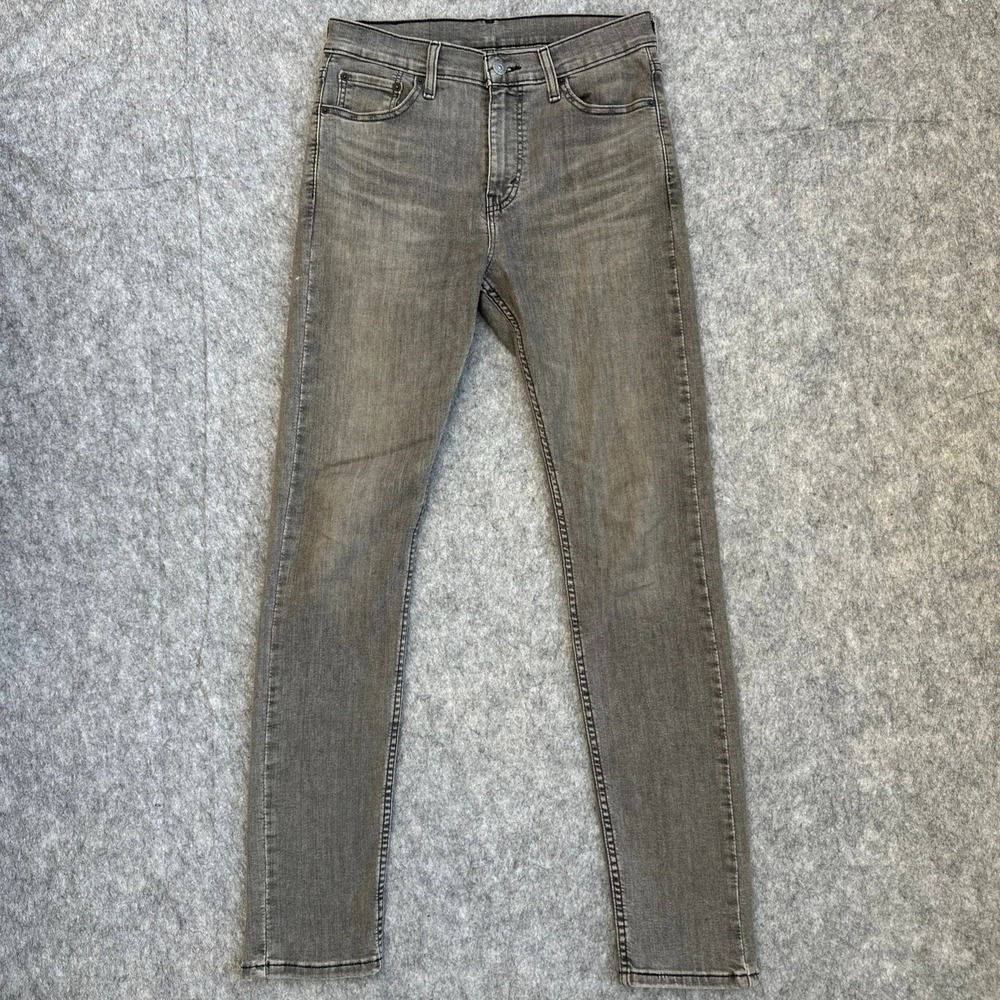 Levis 510 Faded Black Jeans 30x32 Skinny Fit Flex Mens